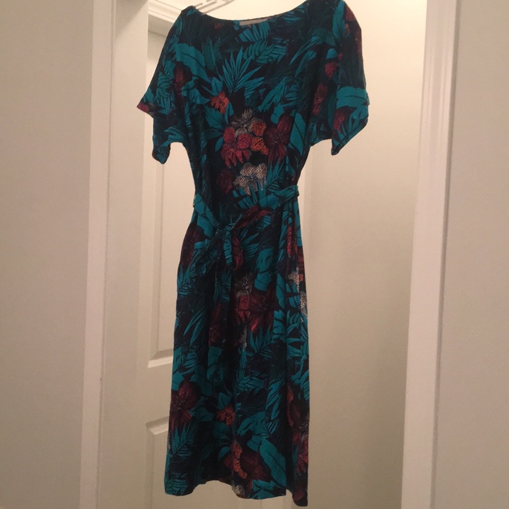 Tropical Dress - with pockets!